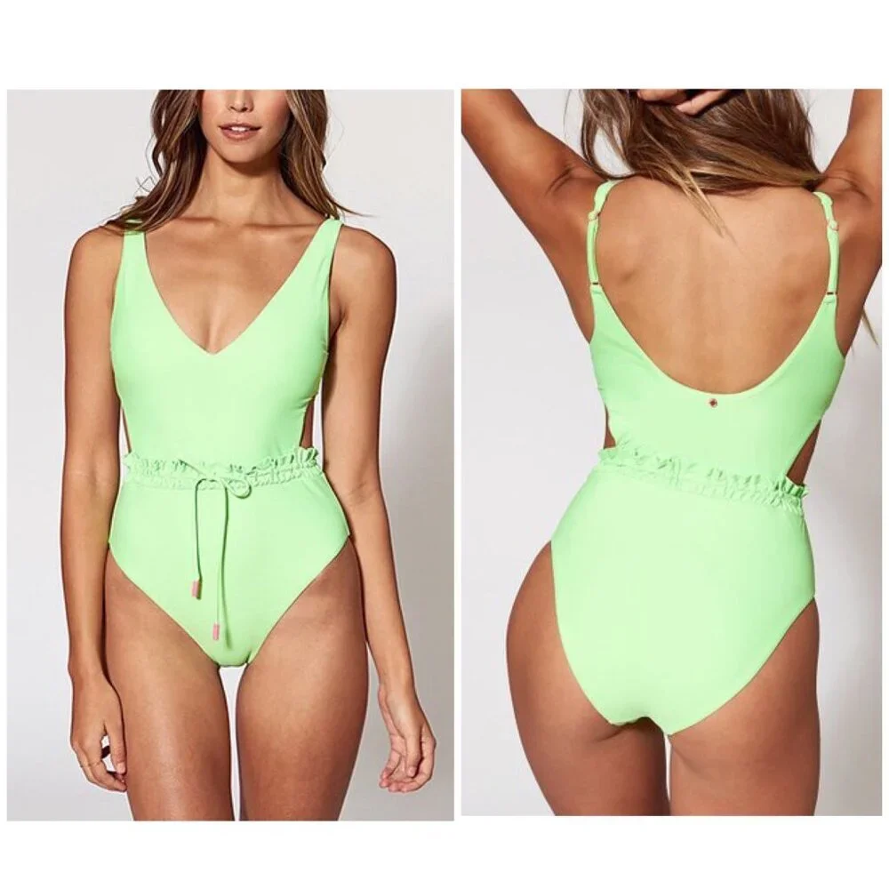 NWT Red‎ Carter Swimsuit